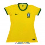 Camiseta Mujer Brasil Primera Equipacion 2020/2021