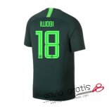 Camiseta Nigeria Segunda Equipacion 18#IWOBI 2018