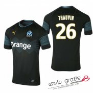 Camiseta Olympique Marseille Segunda Equipacion 26#THAUVIN 2018-2019
