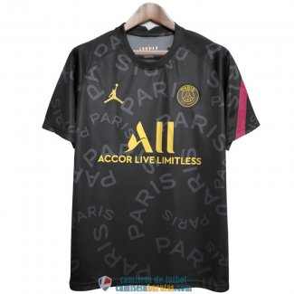 Camiseta PSG Training Black Gold 2020/2021