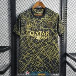 Camiseta PSG Training Suit Black Gold Line 2022/2023 Camiseta PSG Training Suit Black Gold Line 2022/2023
