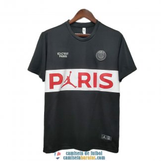 Camiseta PSG x Jordan Training Black White 2020/2021