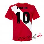 Camiseta Peru Segunda Equipacion 10#FARFUN 2018