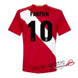 Camiseta Peru Segunda Equipacion 10#FARFUN 2018