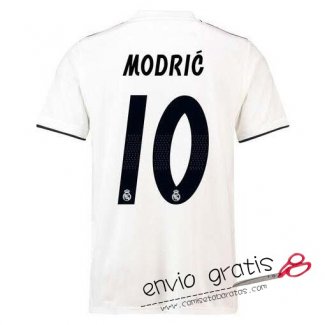 Camiseta Real Madrid Primera Equipacion 10#MODRIC 2018-2019