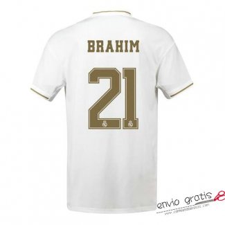 Camiseta Real Madrid Primera Equipacion 21#BRAHIM 2019-2020