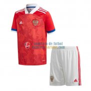 Camiseta Rusia Euro Nino Primera Equipacion 2020