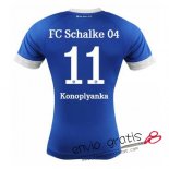 Camiseta Schalke 04 Primera Equipacion 11#Konoplyanka 2018-2019