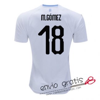 Camiseta Uruguay Segunda Equipacion 18#M.GOMEZ 2018