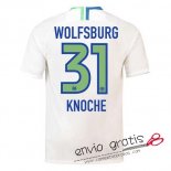 Camiseta VfL Wolfsburg Segunda Equipacion 31#KNOCHE 2018-2019