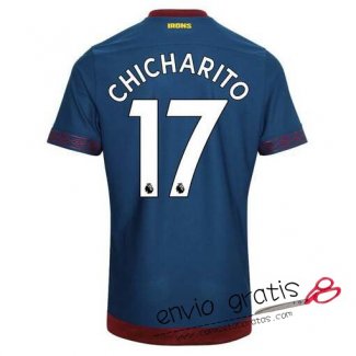 Camiseta West Ham United Segunda Equipacion 17#CHICHARITO 2018-2019