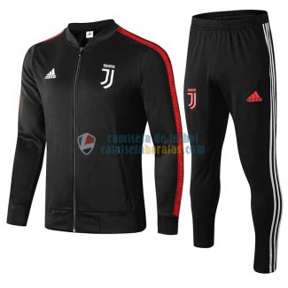 Juventus Chaqueta Red Black + Pantalon 2019-2020