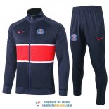 PSG Chaqueta Navy Red + Pantalon 2020/2021 PSG Chaqueta Navy Red + Pantalon 2020/2021