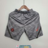 Pantalon Corto PSG Training Black Gray IV 2021/2022 Pantalon Corto PSG Training Black Gray IV 2021/2022