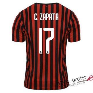 Camiseta AC Milan Primera Equipacion 17#C.ZAPATA 2019-2020
