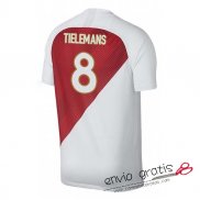 Camiseta AS Monaco Primera Equipacion 8#TIELEMANS 2018-2019