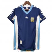 Camiseta Argentina Retro Segunda Equipacion 1998 1999