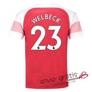 Camiseta Arsenal Primera Equipacion 23#WELBECK 2018-2019