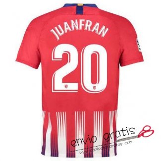 Camiseta Atletico de Madrid Primera Equipacion 20#JUANFRAN 2018-2019