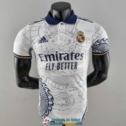 Camiseta Authentic Real Madrid Dragon White 2022/2023