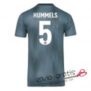 Camiseta Bayern Munich Tercera Equipacion 5#HUMMELS 2018-2019