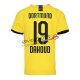 Camiseta Borussia Dortmund Primera Equipacion 19 DAHOUD 2019-2020