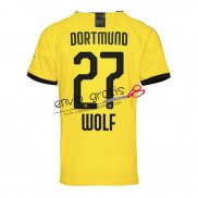 Camiseta Borussia Dortmund Primera Equipacion 27 WOLF 2019-2020