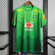 Camiseta Brasil Training Green II 2022/2023