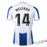 Camiseta Espanyol Primera Equipacion 14#MELENDO 2019-2020