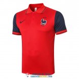 Camiseta Francia Polo Red 2020/2021