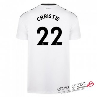 Camiseta Fulham Primera Equipacion 22#CHRISTIE 2018-2019