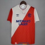 Camiseta Glasgow Rangers Retro Segunda Equipacion 1987/1988