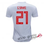 Camiseta Japon Segunda Equipacion 21#G.SAKAI 2018