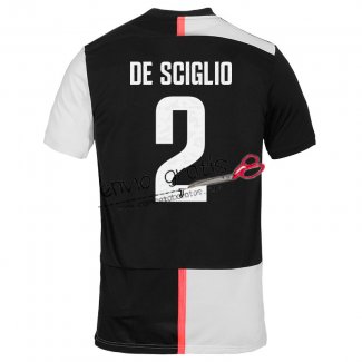 Camiseta Juventus Primera Equipacion 2 DE SCIGLIO 2019-2020