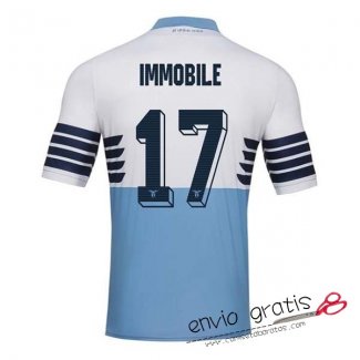 Camiseta Lazio Primera Equipacion 17#IMMOBILE 2018-2019