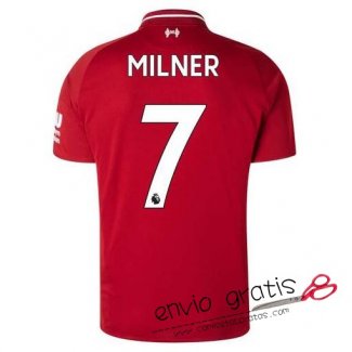 Camiseta Liverpool Primera Equipacion 7#MILNER 2018-2019