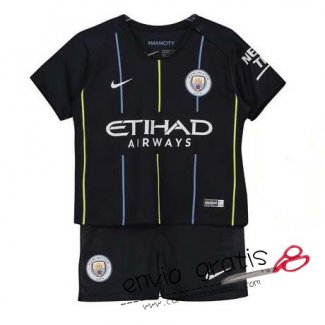 Camiseta Manchester City Nino Segunda Equipacion 2018-2019