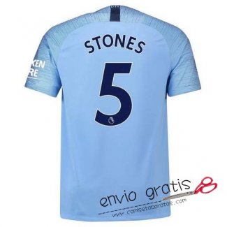 Camiseta Manchester City Primera Equipacion 5#STONES 2018-2019