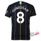 Camiseta Manchester City Segunda Equipacion 8#GUNDOGAN 2018-2019