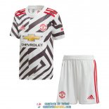 Camiseta Manchester United Ninos Tercera Equipacion 2020/2021