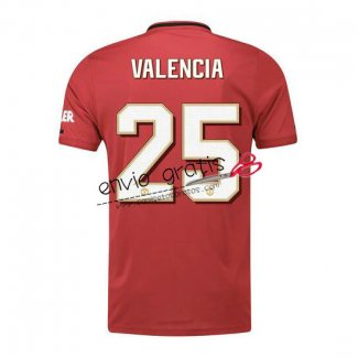 Camiseta Manchester United Primera Equipacion 25 VALENCIA 2019-2020 Cup