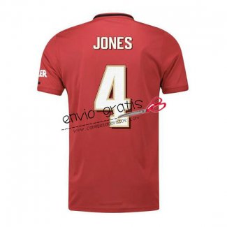Camiseta Manchester United Primera Equipacion 4 JONES 2019-2020 Cup