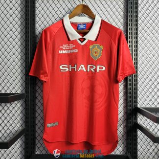 Camiseta Manchester United Retro Primera Equipacion 1999 2000