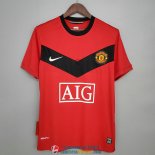 Camiseta Manchester United Retro Primera Equipacion 2009/2010