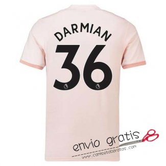 Camiseta Manchester United Segunda Equipacion 36#DARMIAN 2018-2019