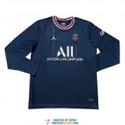 Camiseta Manga Larga PSG Primera Equipacion 2021/2022