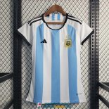 Camiseta Mujer Argentina 3 Star Primera Equipacion 2022/2023