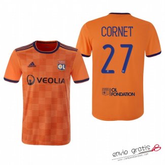 Camiseta Olympique Lyonnais Tercera Equipacion 27#CORNET 2018-2019