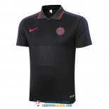 Camiseta PSG Polo Black 2020/2021 Camiseta PSG Polo Black 2020/2021