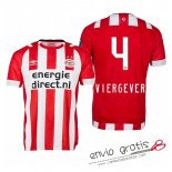 Camiseta PSV Eindhoven Primera Equipacion 4#VIERGEVER 2018-2019